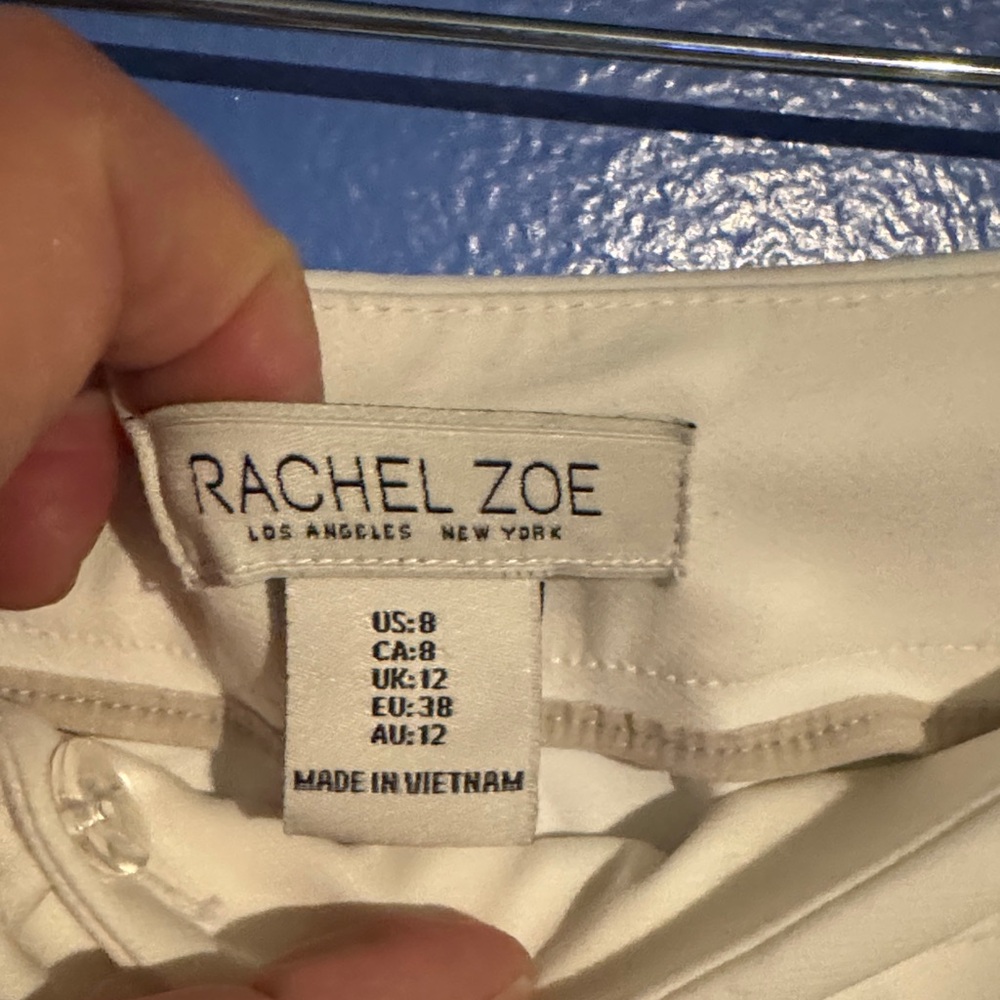 ⚪️👖🌟Rachel Zoe Cream Ankle Pants - Picture 2 of 9